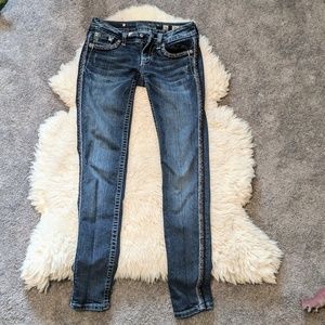 Miss me dark Skinny Jeans sz 26